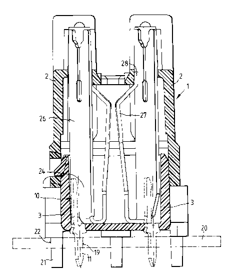 A single figure which represents the drawing illustrating the invention.